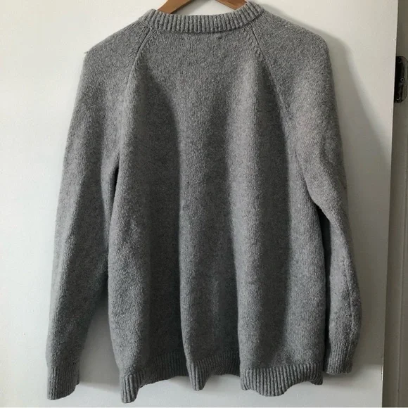 LOFT Gray Textured Sweater - Picture 4 of 5